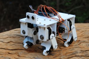 3d printed quadribot robotic project