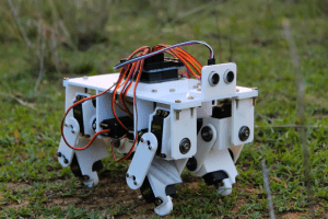 3d printed quadribot robotic project